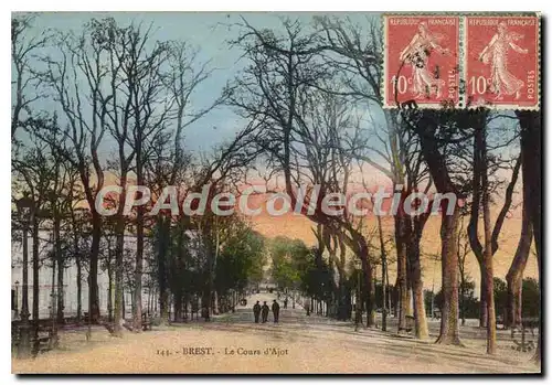 Cartes postales Brest Le Cours D'Ajot