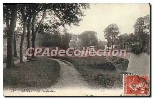 Cartes postales Brest Les Fortifications