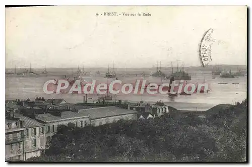 Cartes postales Brest Vue Sur La Rade