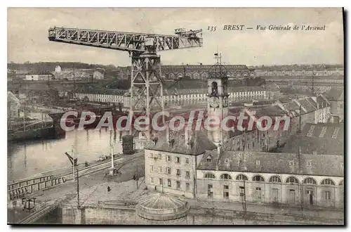 Cartes postales Brest Vue Generale De I'Arsenal