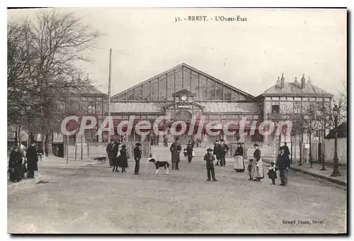 Cartes postales Brest L'Ouest Etat