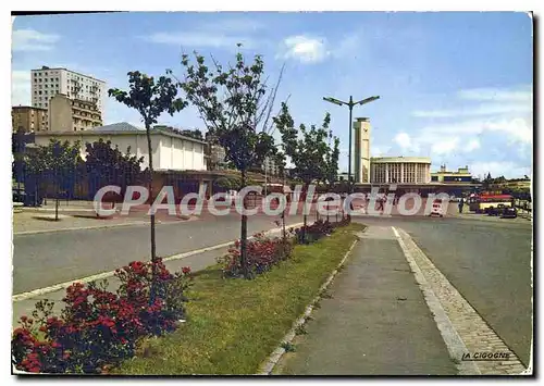 Cartes postales moderne Brest Gare Routiere Et Gare SNCF