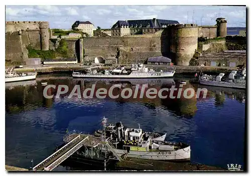 Cartes postales moderne Brest La Penfeld Le Chateau Prefecture Maritime