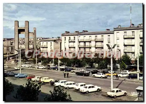 Moderne Karte Brest Bas De La Rue De Siam Et Le Pont De Recouvrance