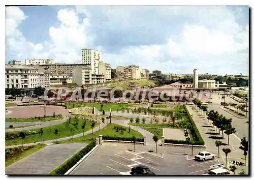 Cartes postales moderne Brest Square Kennedy Vers Les Gares SNCF et routi�re