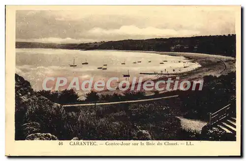 Ansichtskarte AK Carantec Contre Jour Sur La Baie Du Clouet