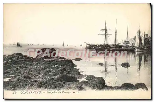 Cartes postales Concarneau Vue Prise Du Passage