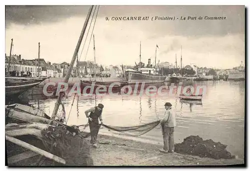 Cartes postales Concarneau Le Port De Commerce