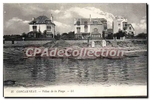 Cartes postales Concarneau Villas De La Plage