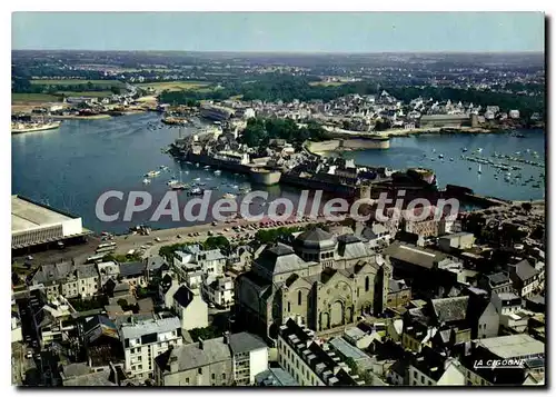 Moderne Karte Concarneau Le Port