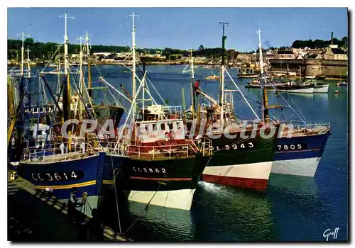 Moderne Karte Concarneau Le Port