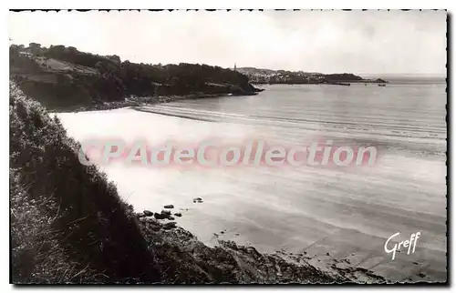 Ansichtskarte AK Douarnenez La Plage Du Ris Les Plomarch Et La Ville