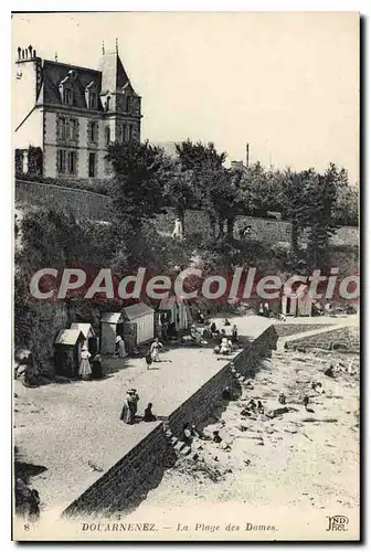 Ansichtskarte AK Douarnenez La Plage Des Dames