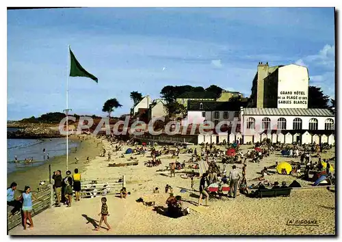 Moderne Karte Douarnenez plage de Tr�boul