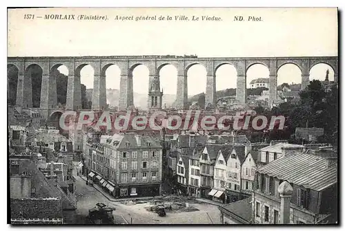 Cartes postales Morlaix Aspect General De La Ville Le Viaduc