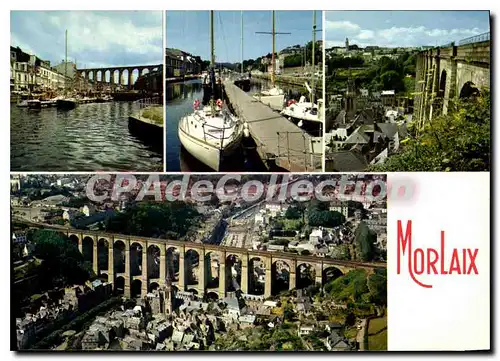 Cartes postales moderne Morlaix Un Tres Beau Viaduc Pour enjamber les rives