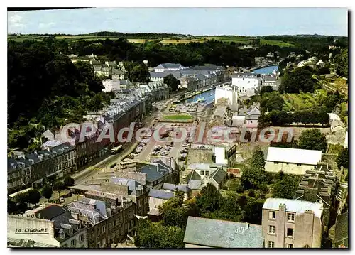 Moderne Karte Morlaix Vu Du Viaduc