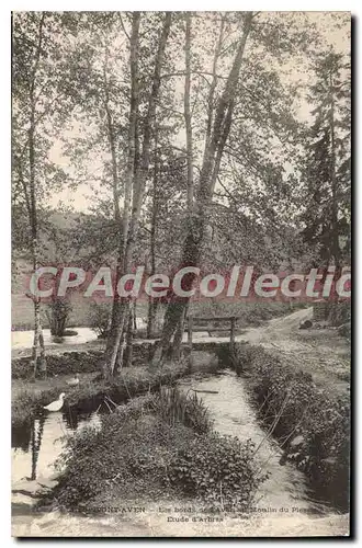 Ansichtskarte AK Pont Aven Les Bord De Aven moulin du plessis