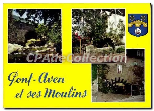 Cartes postales moderne Pont Aven Et Ses Moulins