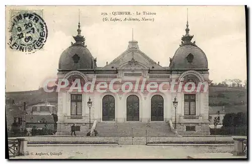 Cartes postales Quimper Le Theatre