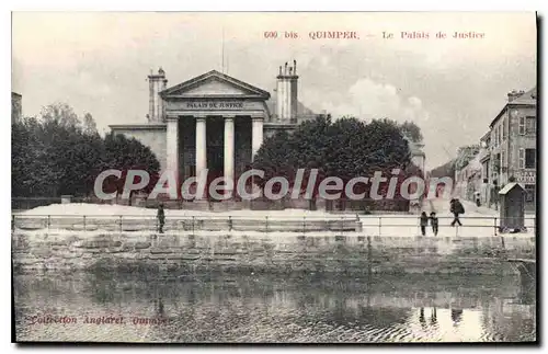 Ansichtskarte AK Quimper Le Palais De Justice