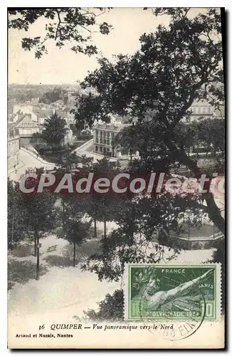 Cartes postales Quimper Vue Panoramique Vers Le Nord