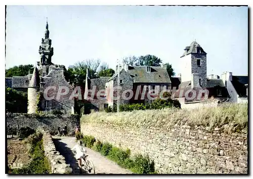 Moderne Karte Roscoff Le Clocher Le Vieux Roscoff