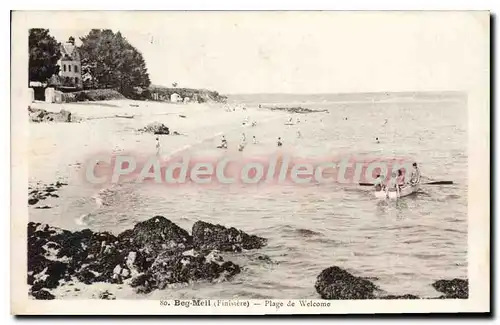 Cartes postales Beg Meil Plage De Welcome