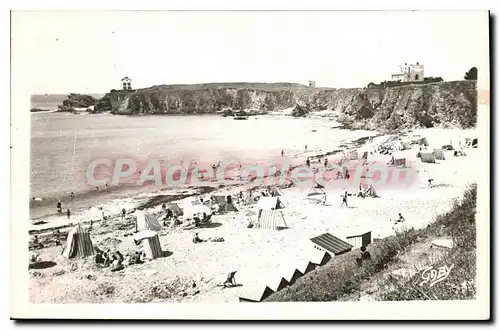 Ansichtskarte AK Le Pouldu La Plage A I'Heure Du Bain