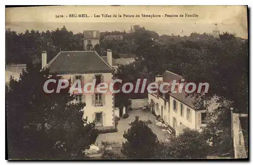 Cartes postales Beg Meil Les Villas De La Pointe Du Semaphore