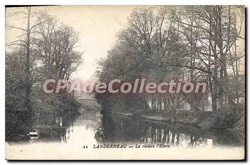 Ansichtskarte AK Landerneau La Riviere I'Elorn