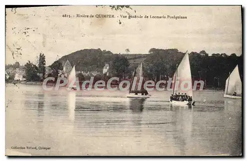 Cartes postales Quimper Vue Generale De Locmaria Poulguinan