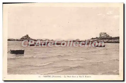 Cartes postales Santec Le Petit Port Et Roc'h Kroum