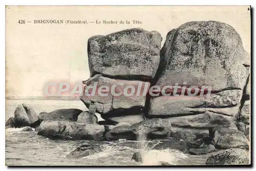 Ansichtskarte AK Brignogan Le Rocher De La T�te