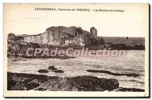 Cartes postales Locquemeau Commune De Tredrez Les Rochers Du Ch�teau
