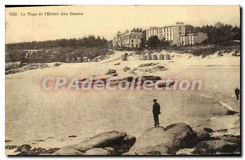 Cartes postales La Plage De I'Hotel Des Dunes