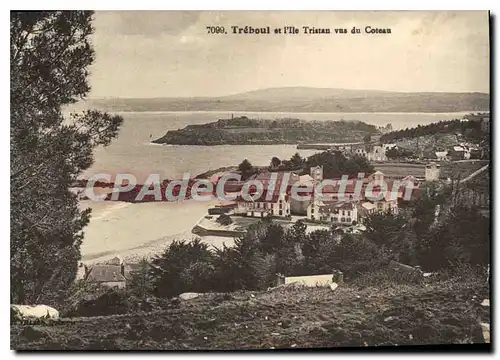 Cartes postales Treboul Et I'Ile Tristan Vus Du Coteau