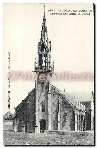 Ansichtskarte AK Plonevez Porzay Chapelle Ste Anne La Palud