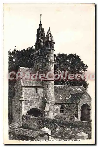 Cartes postales Benvic Eglise Et Vieille Tour