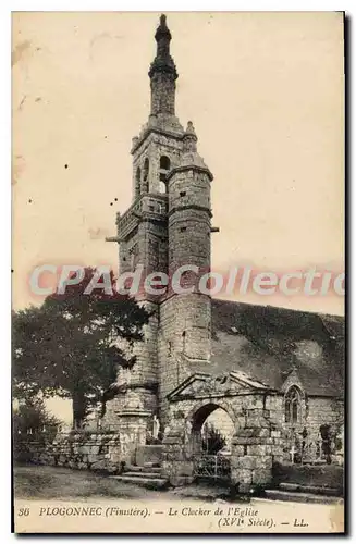 Cartes postales Plogonnec Le Clocher De I'Eglise