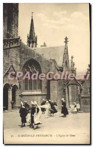 Cartes postales St Guenole Penmarch L'Eglise St Nona