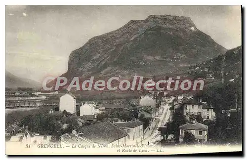 Cartes postales Grenoble Le Casque De Neron Saint Martin Le Vinoux route de lyon