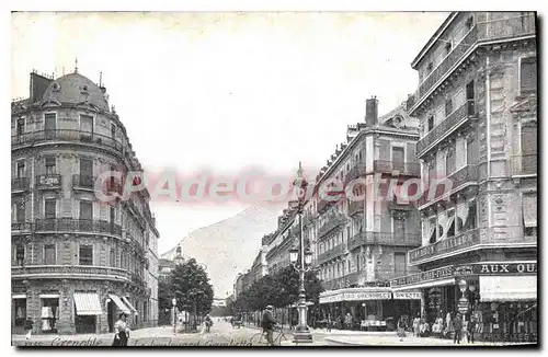 Cartes postales Grenoble Le boulevard Gambetta