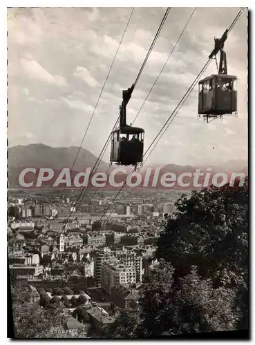 Cartes postales Grenoble Croisement Du Telepherique