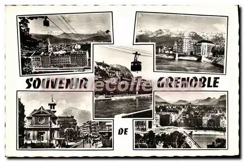 Cartes postales Grenoble Souvenir De