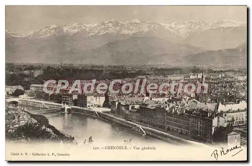 Cartes postales Grenoble Vue Generale