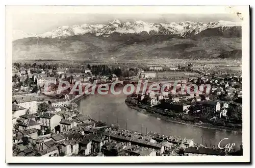 Cartes postales Grenoble Vue Generale Sur La Tronche ile verte