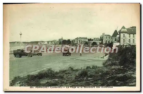 Ansichtskarte AK Pornichet La Plage Et Le Boulevard Des Oceanides