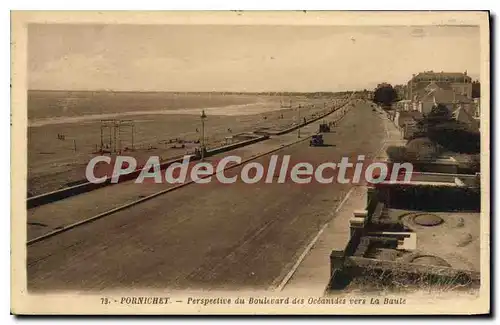 Ansichtskarte AK Pornichet Perspective Du Boulevard Des Oceanides vers la Baule