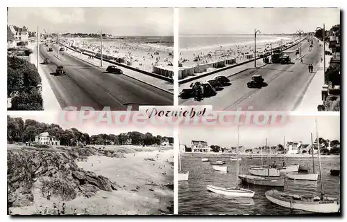 Ansichtskarte AK Pornichet La Promenade La Plage Rochers Ste Marguerite Le Port